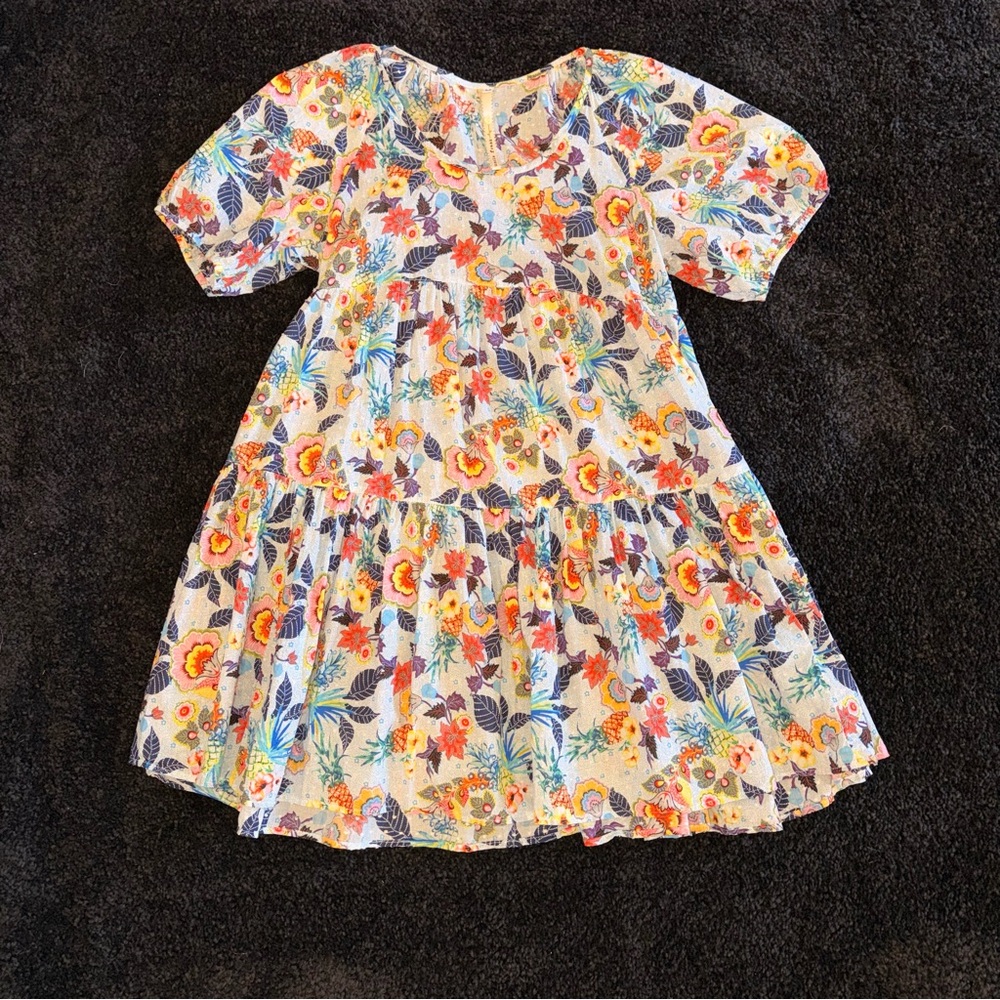 NWOT - Uncle Frank Floral Tiered Dress - Size Medium